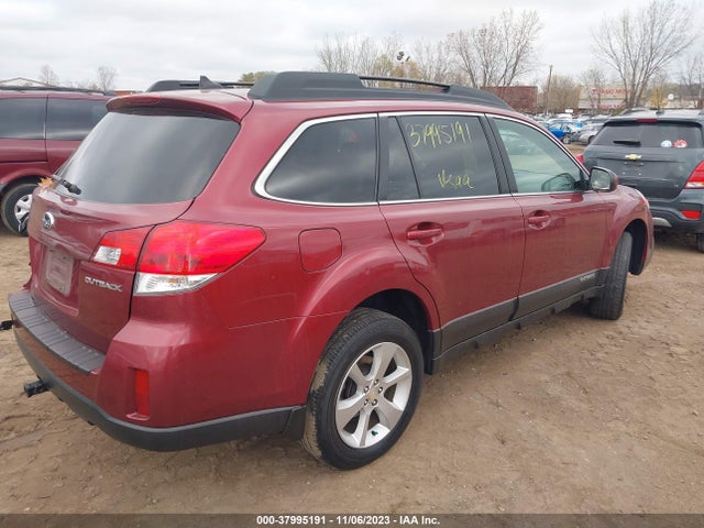 2014 SUBARU OUTBACK 2.5I PREMIUM VIN: 4S4BRCCCXE3286267