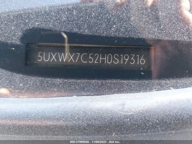 5UXWX7C52H0S19316 BMW X3 Xdrive35i