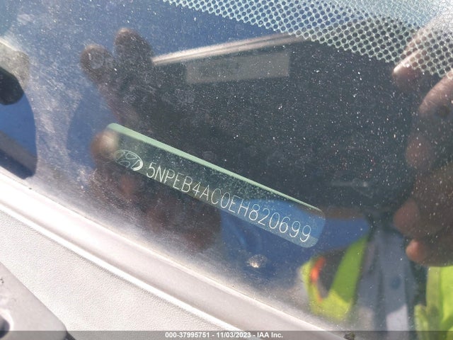 Hyundai SONATA GLS 2014 5NPEB4AC0EH820699 Image 9