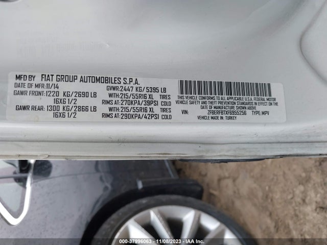 RAM Promaster City Tradesman Slt 2015 ZFBERFBTXF6955256 Image 9