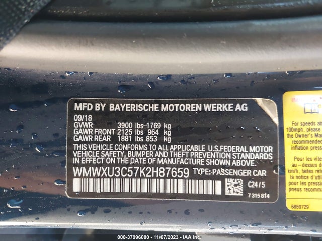 2019 MINI HARDTOP WMWXU3C57K2H87659 Photo 8