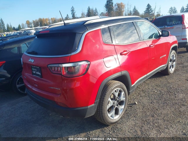 2019 JEEP COMPASS LIMITED 4X4 VIN: 3C4NJDCB9KT766502