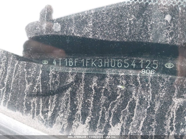 Toyota CAMRY SE 2017 4T1BF1FK3HU654125 Image 9