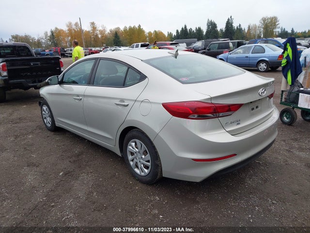 2017 HYUNDAI ELANTRA SE VIN: 5NPD74LF5HH065610