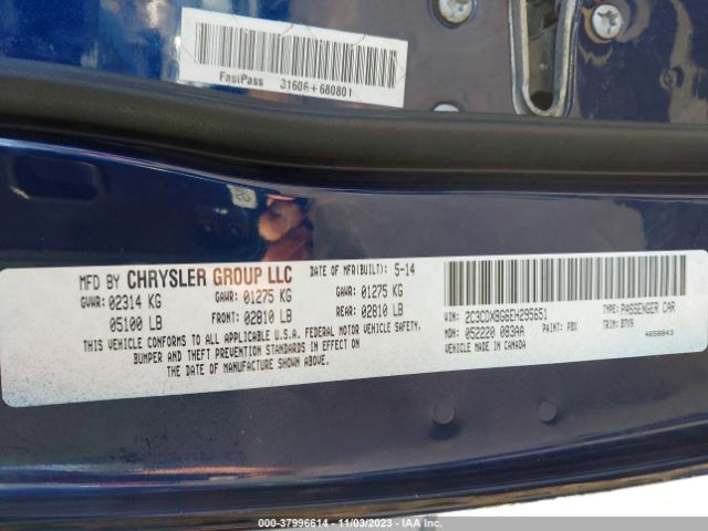 2C3CDXBG6EH295651 Dodge Charger Se