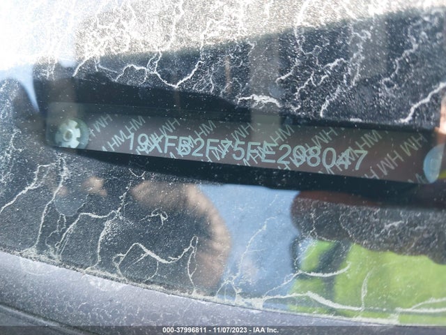 Honda CIVIC SE 2015 19XFB2F75FE298047 Image 9