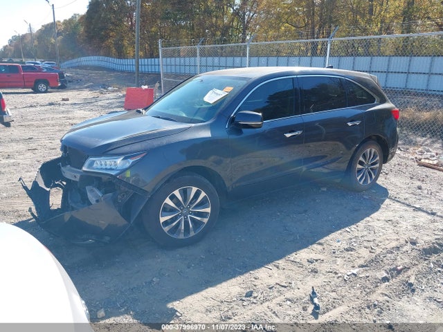 2014 ACURA MDX TECHNOLOGY PACKAGE VIN: 5FRYD3H4XEB020666