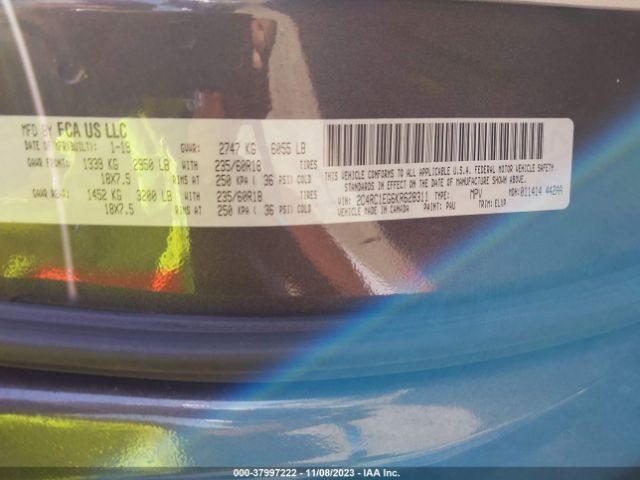 2019 CHRYSLER PACIFICA 2C4RC1EG6KR628311 Photo 8