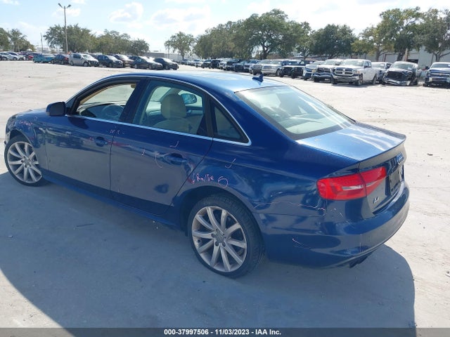 2014 AUDI A4 2.0T PREMIUM VIN: WAUBFAFL9EN039434