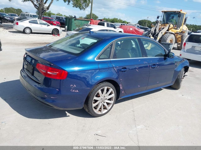 2014 AUDI A4 2.0T PREMIUM VIN: WAUBFAFL9EN039434