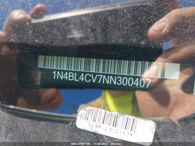 1N4BL4CV7NN300407 Nissan Altima Sr Fwd