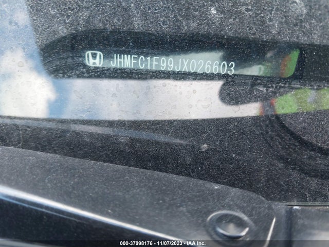 Honda Civic Touring 2018 JHMFC1F99JX026603 Image 9