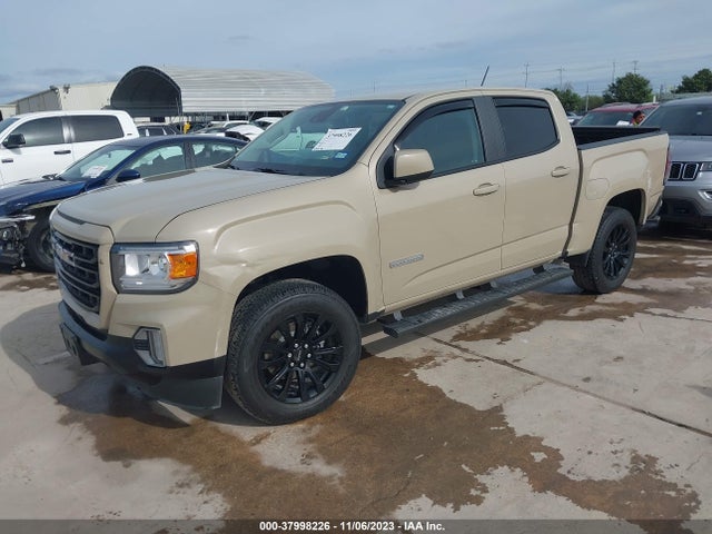2022 GMC CANYON 2WD SHORT BOX ELEVATION VIN: 1GTG5CEN4N1159854
