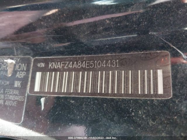 KNAFZ4A84E5104431 KIA FORTE EX