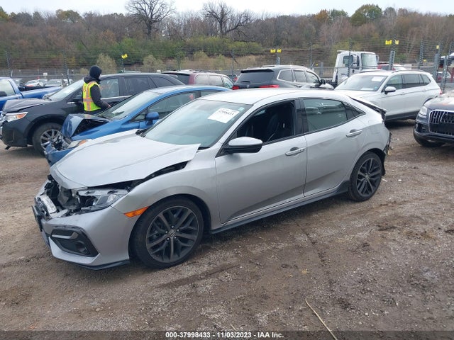 37998433 :رقم المزاد ، SHHFK7H49LU418565 vin ، 2020 Honda Civic Sport مزاد بيع