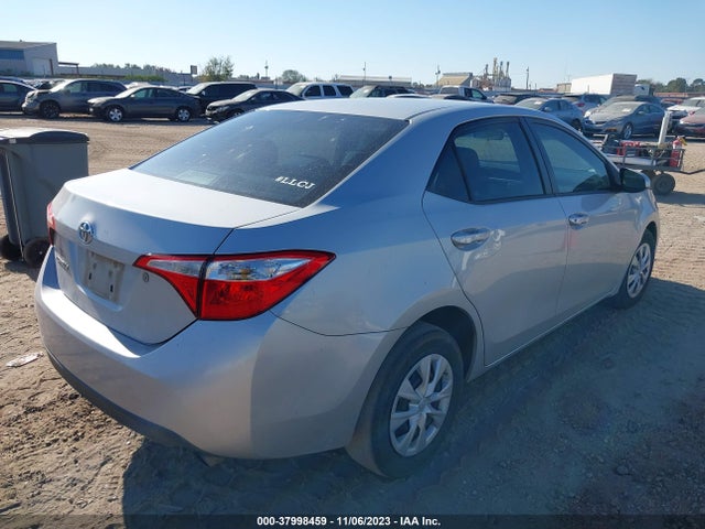 2016 TOYOTA COROLLA L VIN: 2T1BURHE7GC616439