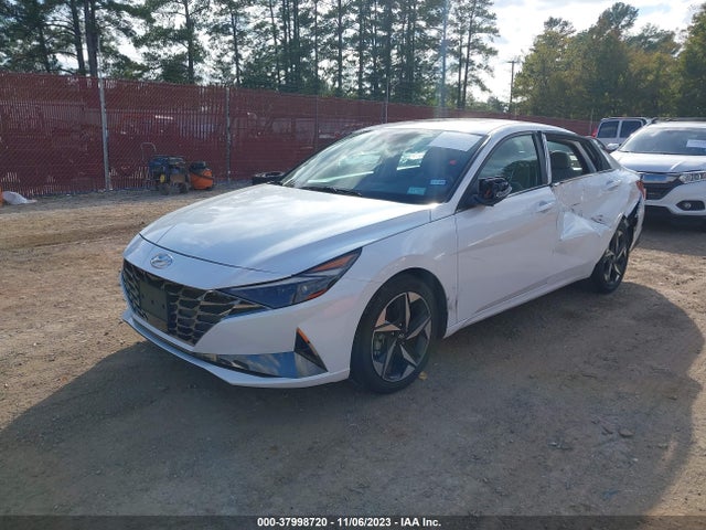 2021 HYUNDAI ELANTRA LIMITED VIN: 5NPLP4AG5MH009524