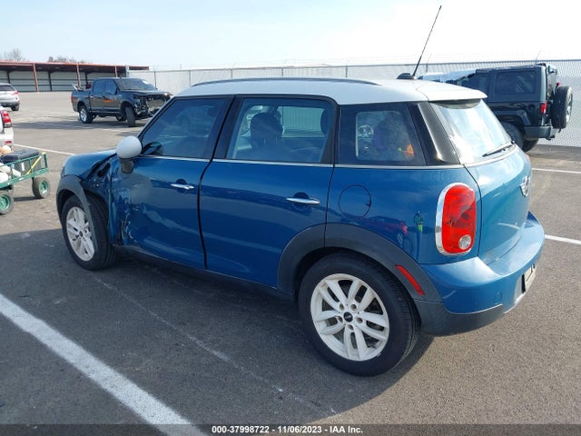 2012 MINI COOPER COUNTRYMAN WMWZB3C52CWM03762 Photo 2