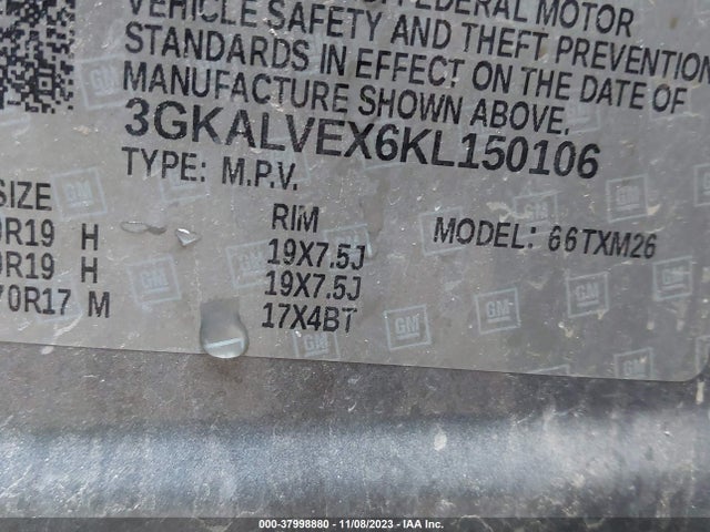 GMC Terrain Slt 2019 3GKALVEX6KL150106 Image 9