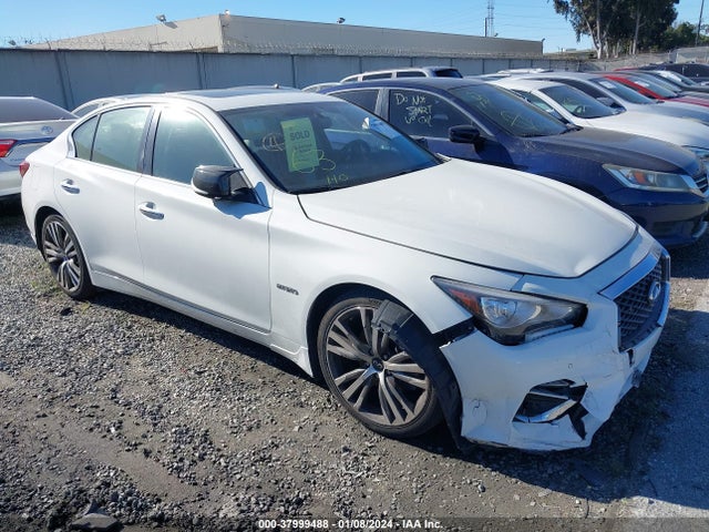 2018 INFINITI Q50 HYBRID LUXE VIN: JN1AV7AP1JM160122