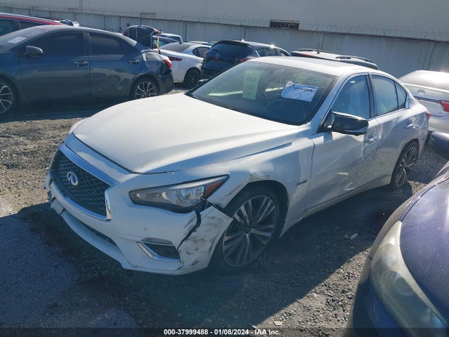 2018 INFINITI Q50 HYBRID LUXE VIN: JN1AV7AP1JM160122