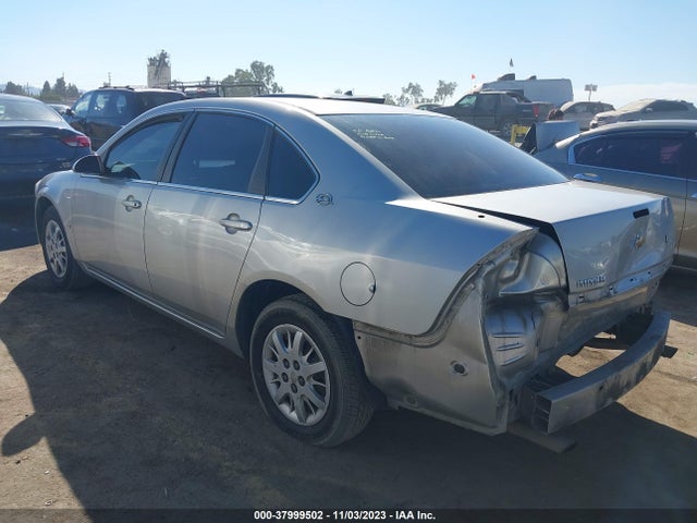 2008 CHEVROLET IMPALA POLICE VIN: 2G1WS583081345487