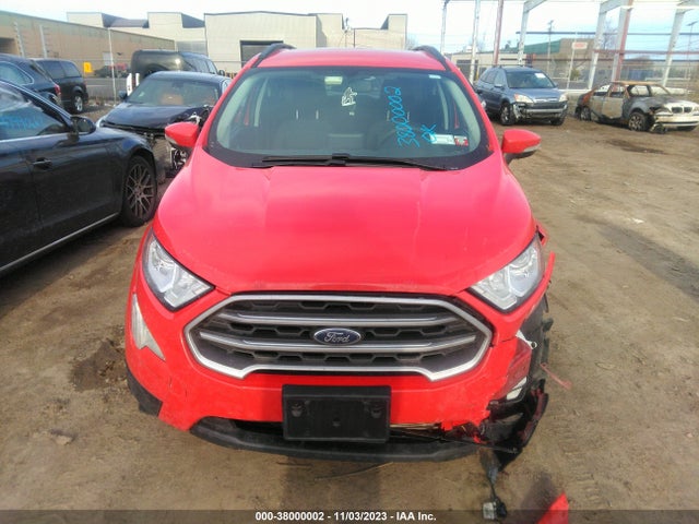2022 FORD ECOSPORT SE VIN: MAJ6S3GLXNC458291