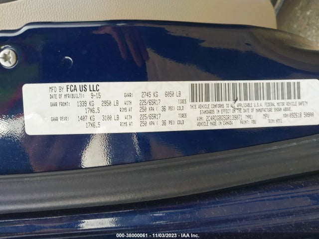 Dodge Grand Caravan Se 2016 2C4RDGBG5GR139071 Image 9