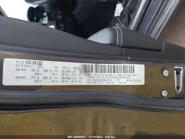 1C4RDHEGXGC397614 Dodge Durango Citadel