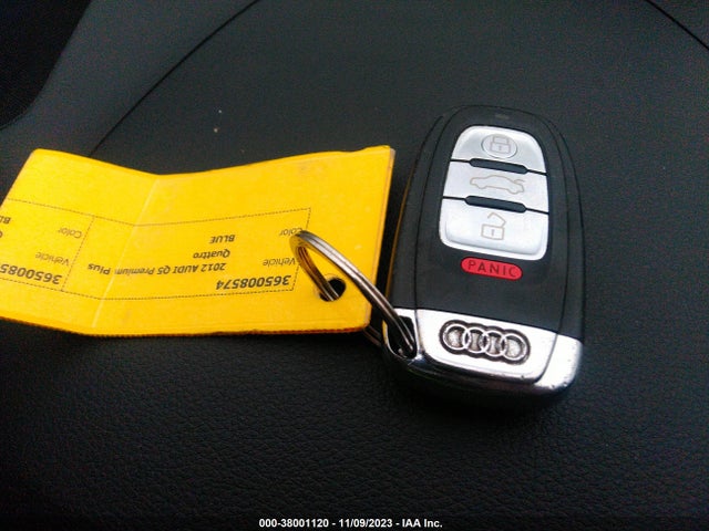 2012 AUDI Q5 2.0T PREMIUM PLUS VIN: WA1LFAFP9CA065069