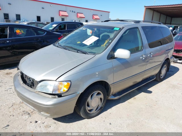 2002 TOYOTA SIENNA XLE VIN: 4T3ZF13C02U450165