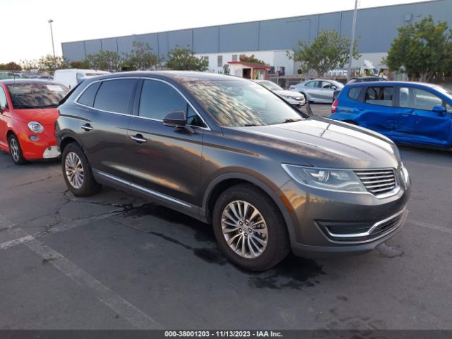 Продаж на аукціоні авто 2018 Lincoln Mkx Select, vin: 2LMPJ6KR7JBL12195, номер лоту: 38001203