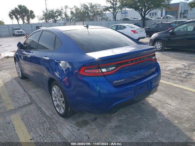 2013 DODGE DART LIMITED VIN: 1C3CDFCH9DD317722