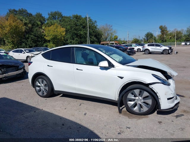 2020 TESLA MODEL Y LONG RANGE DUAL MOTOR ALL-WHEEL DRIVE VIN: 5YJYGDEE6LF049817