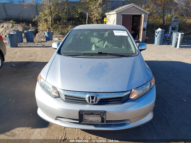 2012 HONDA CIVIC LX VIN: 19XFB2F5XCE090451