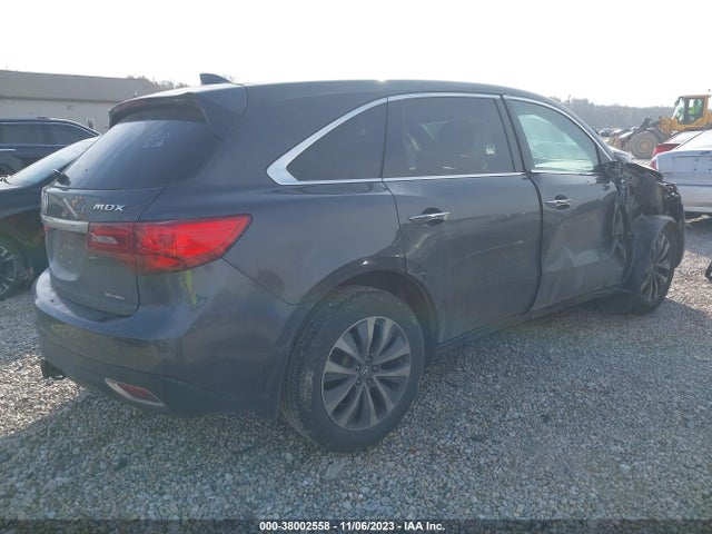 Acura Mdx Technology Package 2014 5FRYD4H43EB045656 Image 4