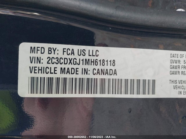 Dodge Charger Scat Pack Widebody 2021 2C3CDXGJ1MH618118 Image 9