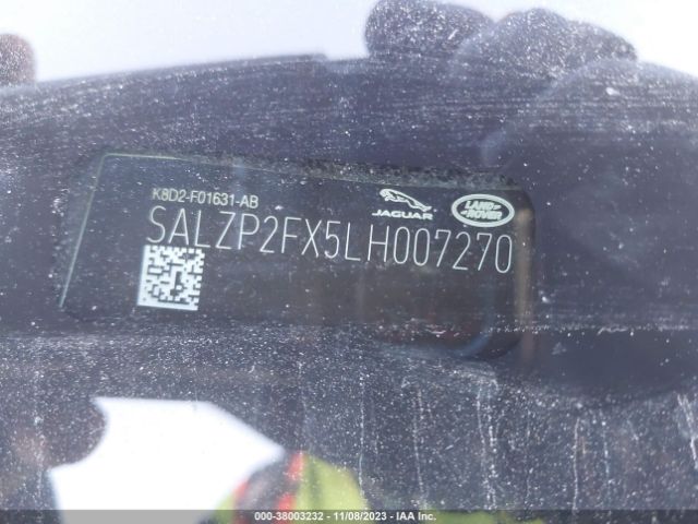 SALZP2FX5LH007270 Land Rover Range Rover Evoque Se