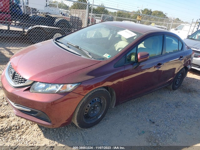 2014 HONDA CIVIC SEDAN LX VIN: 2HGFB2F53EH516263
