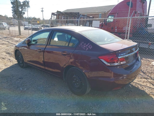 2014 HONDA CIVIC SEDAN LX VIN: 2HGFB2F53EH516263
