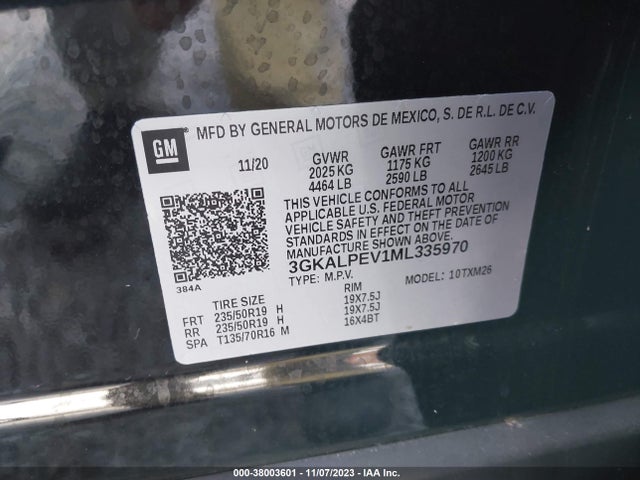 GMC Terrain Fwd Slt 2021 3GKALPEV1ML335970 Image 9