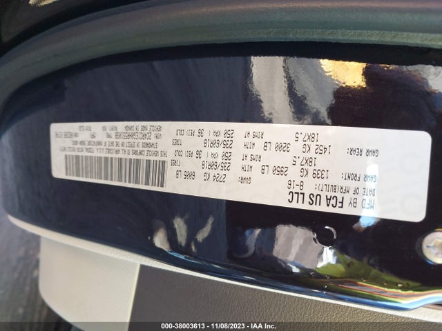 2C4RC1EG0HR551038 Chrysler Pacifica Touring-l Plus
