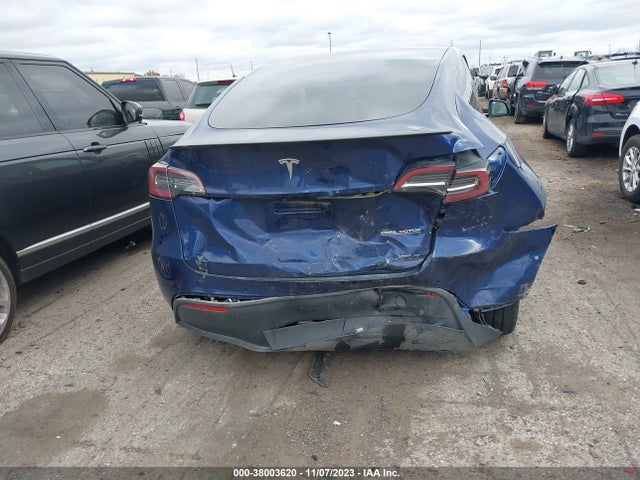 2022 TESLA MODEL Y PERFORMANCE DUAL MOTOR ALL-WHEEL DRIVE VIN: 7SAYGDEFXNF513903