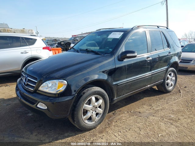 2003 MERCEDES-BENZ M-CLASS 5.0L VIN: 4JGAB75E23A384658