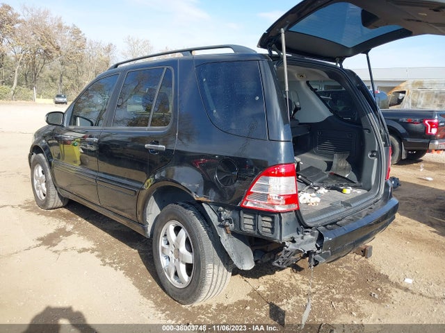 2003 MERCEDES-BENZ M-CLASS 5.0L VIN: 4JGAB75E23A384658