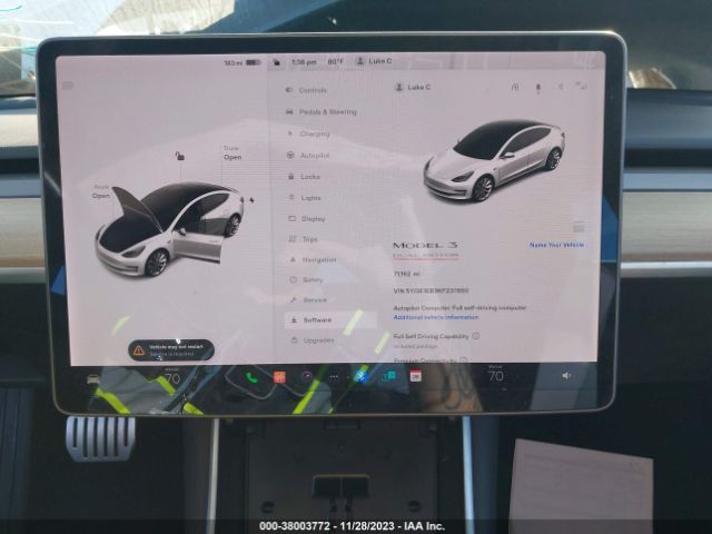 5YJ3E1EB9KF237850 Tesla Model 3 Long Range/performance