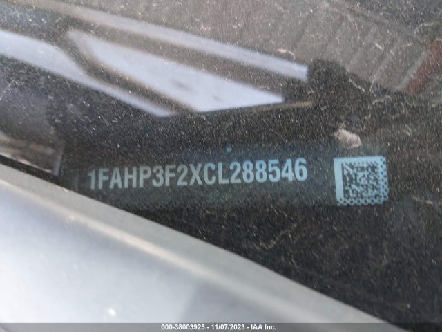 2012 FORD FOCUS SE VIN: 1FAHP3F2XCL288546