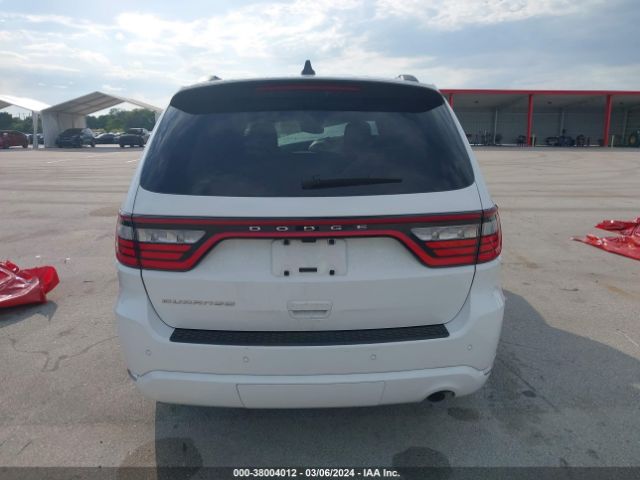 1C4RDHAG9NC102750 Dodge Durango Sxt Rwd