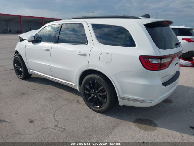 1C4RDHAG9NC102750 Dodge Durango Sxt Rwd