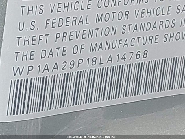 2008 PORSCHE CAYENNE WP1AA29P18LA14768 Photo 8